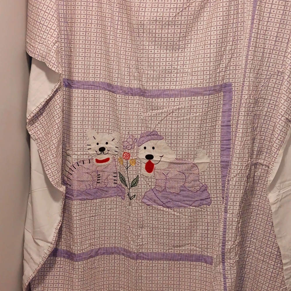 Duvet Cover Dog & Cat  82" x 84" Full Size